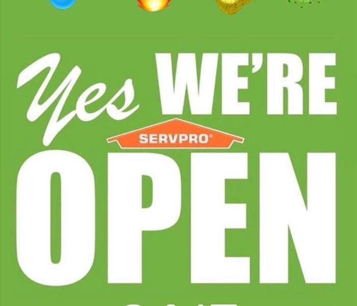 We are open 24/7